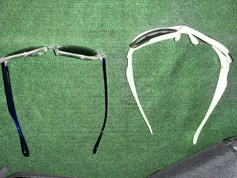 Sports Sunglasses : 2 pairs of running / cycling or any sports - like mew - great condition