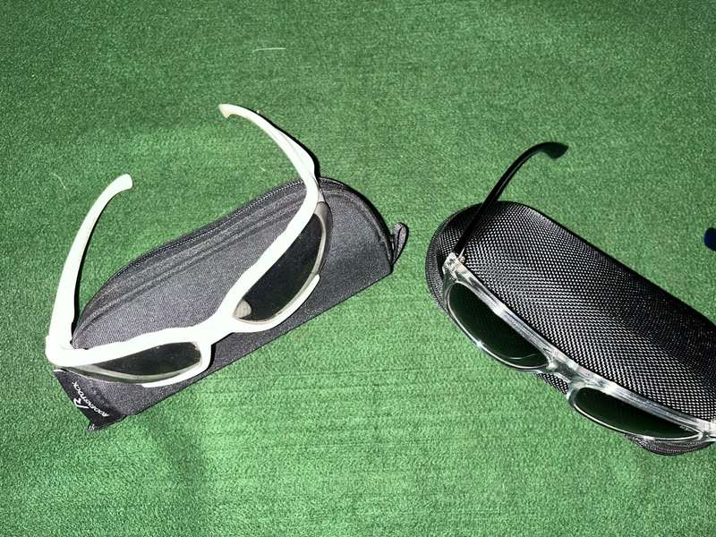Sports Sunglasses : 2 pairs of running / cycling or any sports - like mew - great condition