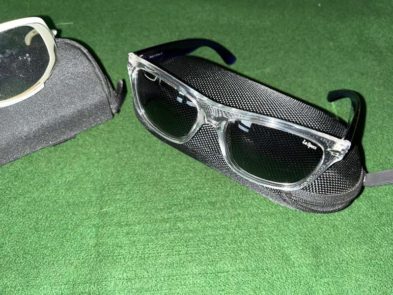 Sports Sunglasses : 2 pairs of running / cycling or any sports - like mew - great condition