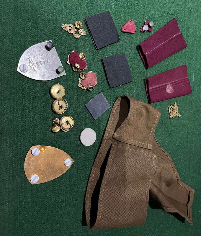 SADF Medic SAMS Job lot : Badges / Rank / Shoulder Flashes - all great condition