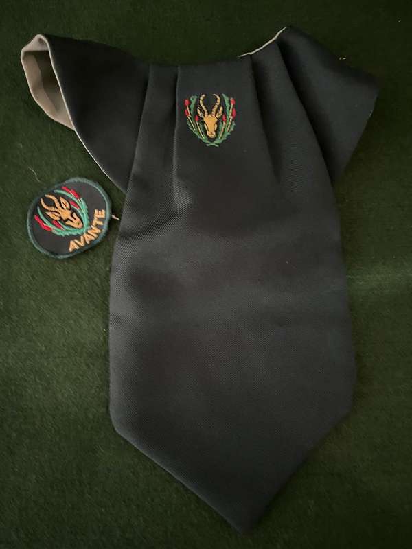 SADF 5 Sai Cravat and Beret Badge