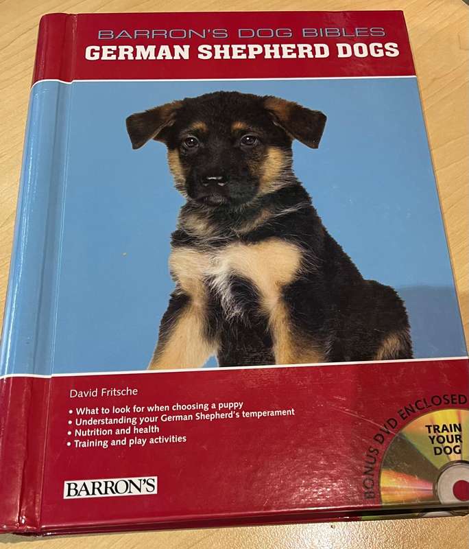 German Shepherd Book - Training and bringing up your German Shepherd - hardly been used