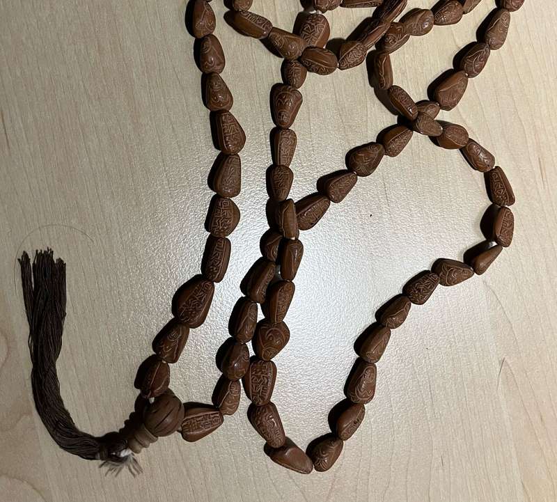 Prayer Beads : Tibetan stress prayer beads - great condition - these are beautiful - scarce