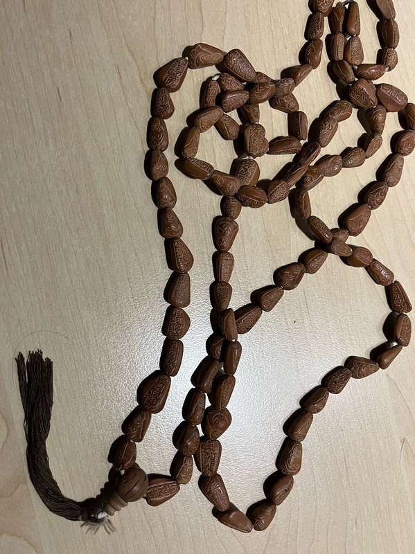 Prayer Beads : Tibetan stress prayer beads - great condition - these are beautiful - scarce