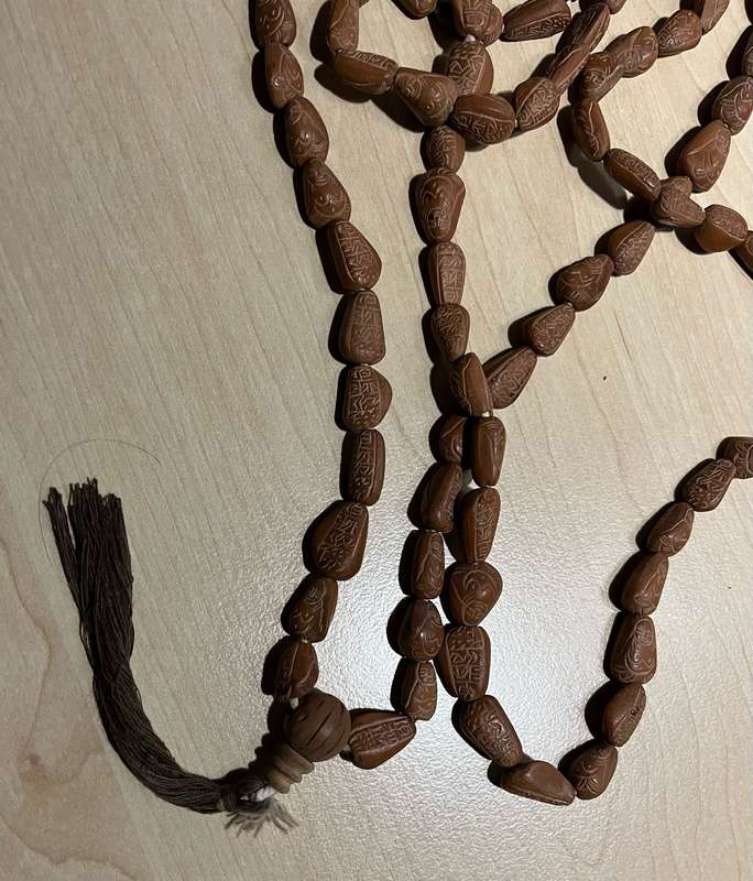Prayer Beads : Tibetan stress prayer beads - great condition - these are beautiful - scarce