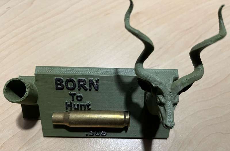 Hunting Pen holder : Pen holder for desk - nice item
