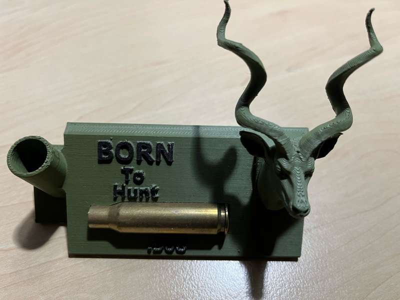 Hunting Pen holder : Pen holder for desk - nice item