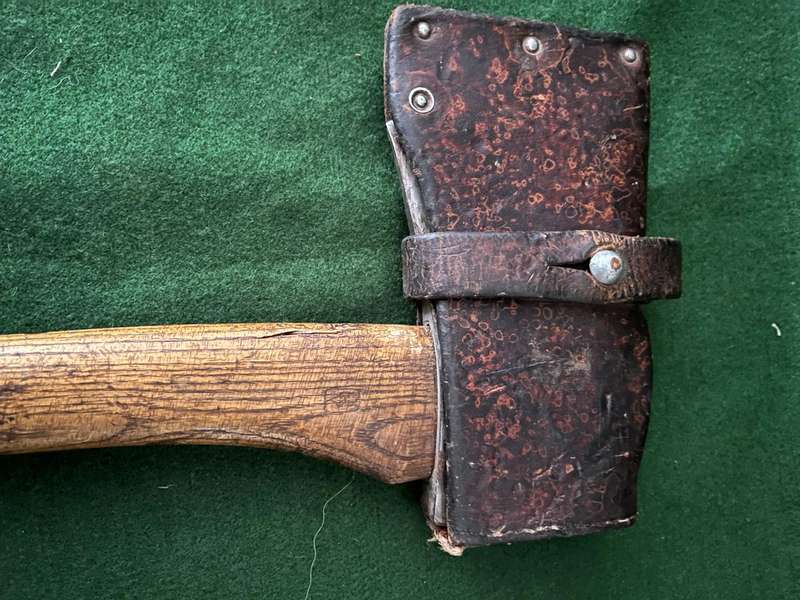 Axe : Beautiful old axe - it has chopped some wood - great condition