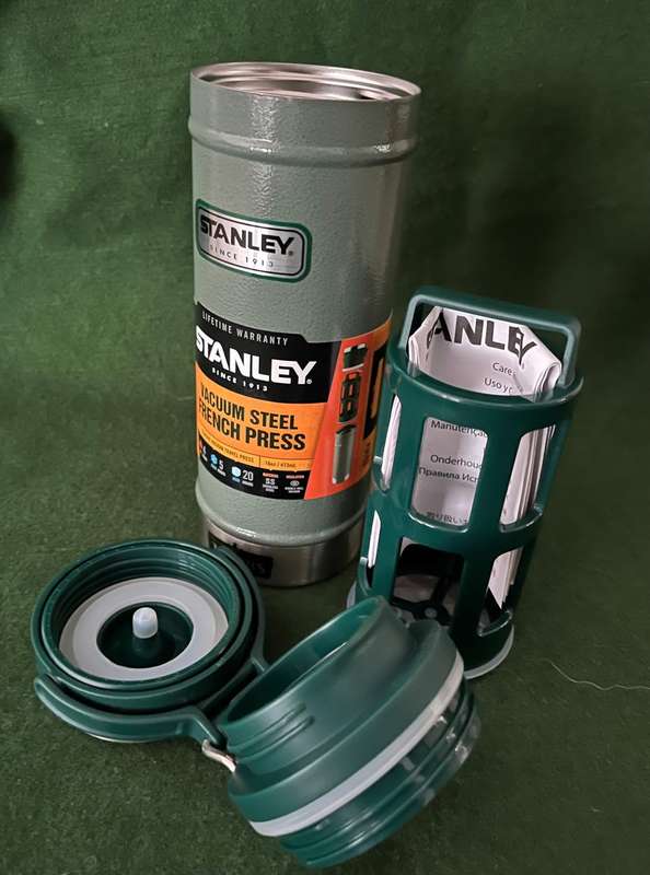 Stanley Vacuum Steel Coffee French Press - never been used
