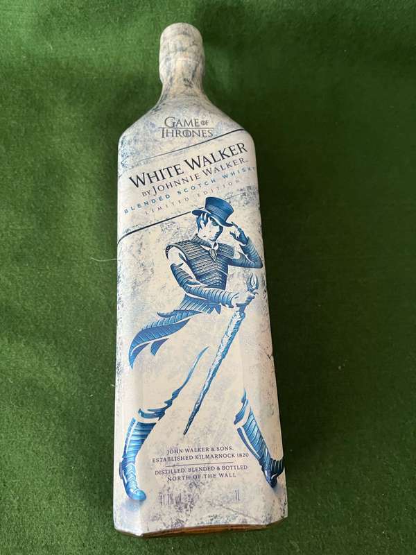 Johnny Walker Whisky : GOT White Walker Limited Edition 700ml - excellent condition