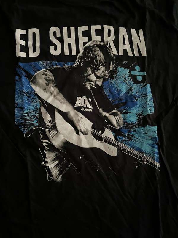 Music Concert Memorablia Ed Sheeran Concert T-Shirt: Divide World Tour Size XL