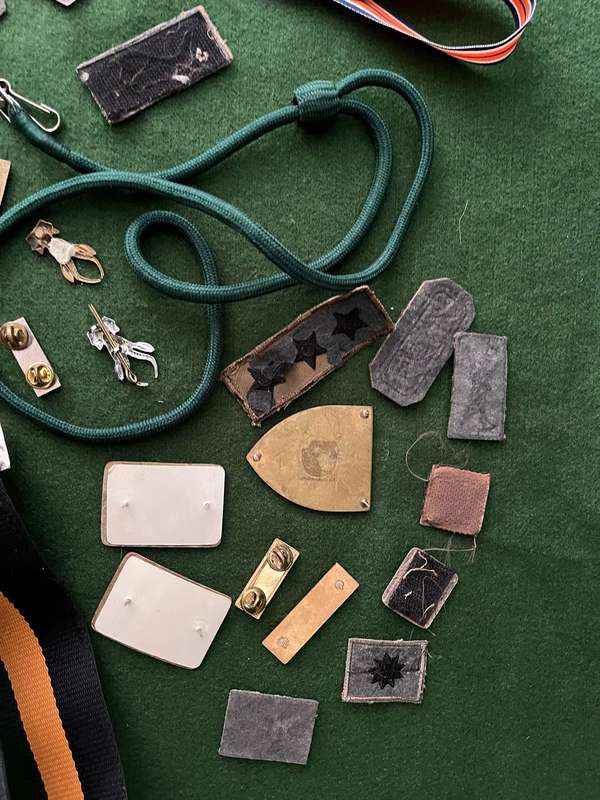 SADF : SA Infantry Job lot : Badges / Rank / Stable belt etc