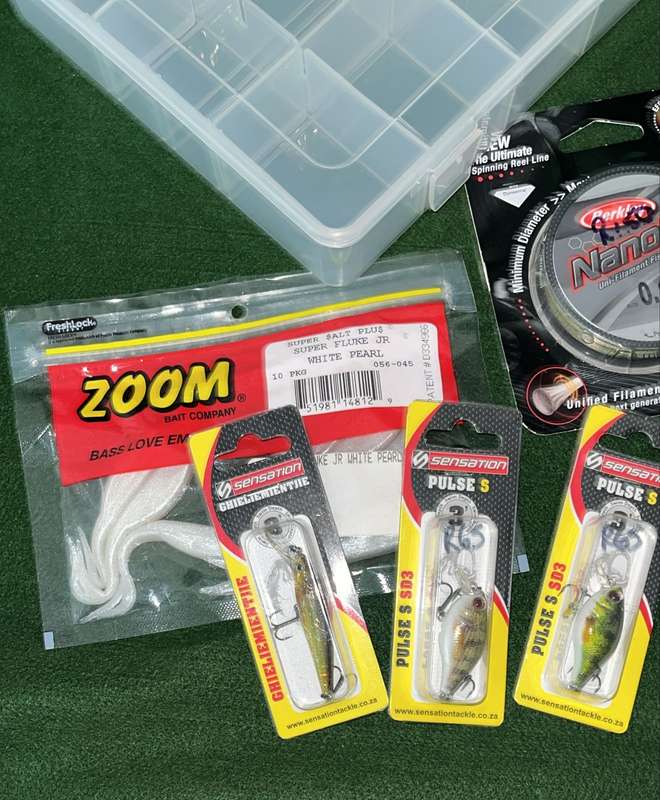 Bass Fishing Job lot : lots of items : lures / baits / fishing line and other