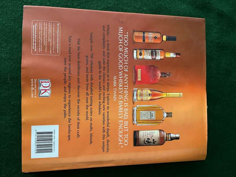 Book World of Whisky Book : DK Book on the world of whisky - great edition all whisky of the world