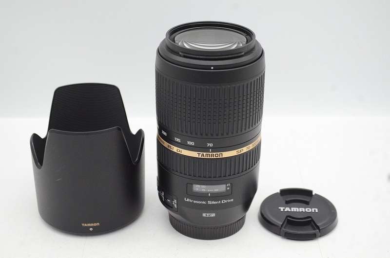 Tamron Sp Af 70-300Mm F/4-5.6 Di Vc Usd Canon Camera Hooded Lens