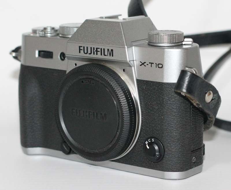 Fujifilm X-T10 Mirrorless Camera Body (Silver)