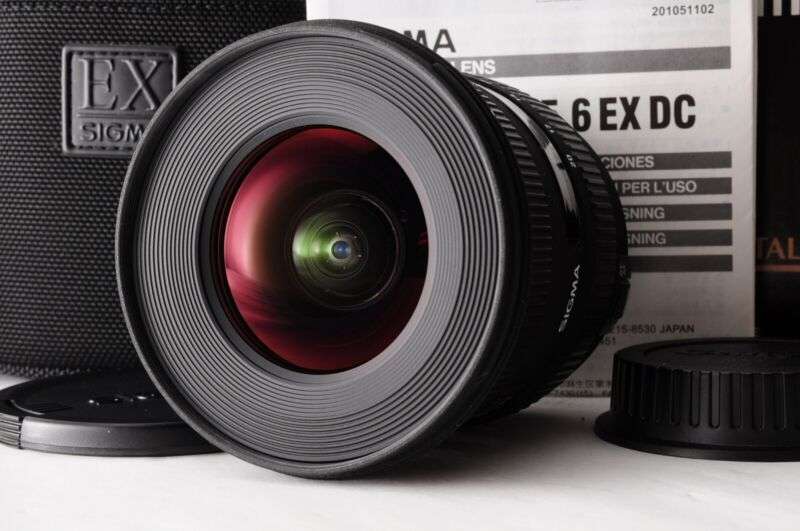 Sigma 10-20mm f/4-5.6 EX DC HSM Lens for Canon Digital SLR Cameras - Wide Angle