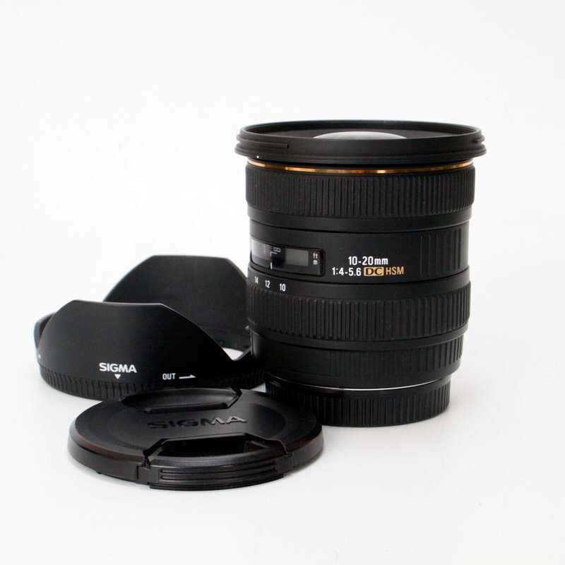 Sigma 10-20mm f/4-5.6 EX DC HSM Lens for Canon Digital SLR Cameras - Wide Angle