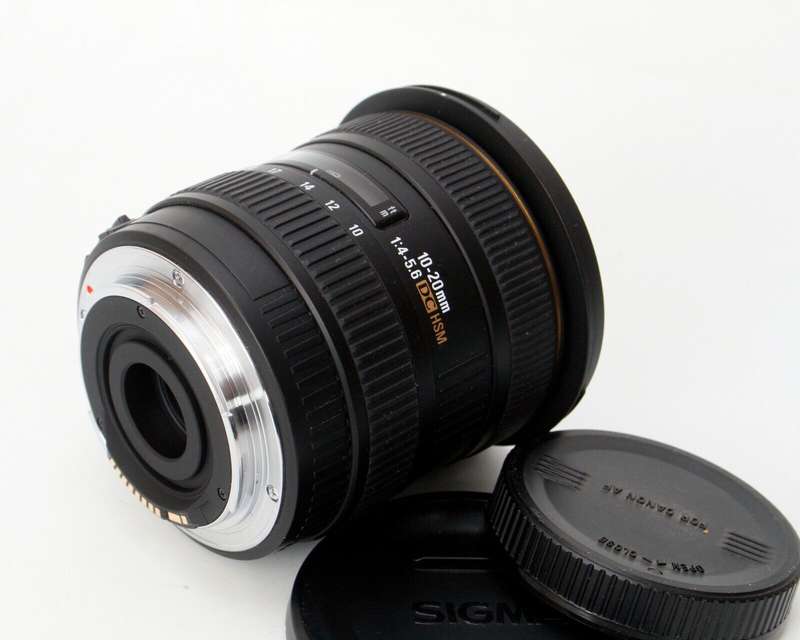 Sigma 10-20mm f/4-5.6 EX DC HSM Lens for Canon Digital SLR Cameras - Wide Angle