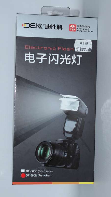 DF-660 i-TTL Wireless Flash Light Flashes Speedlight Speedlite for Nikon