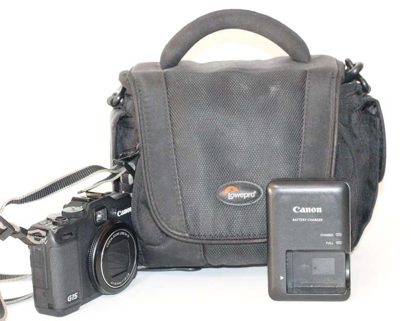 Canon PowerShot G15 12MP Digital Camera with 3-Inch LCD