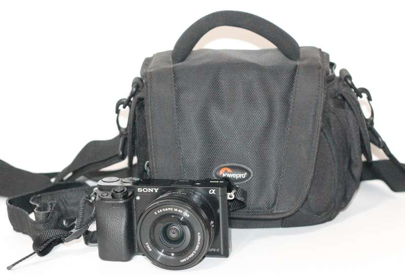 Sony Alpha a6000 Mirrorless Digital Camera with 16-50mm Lens (Black)