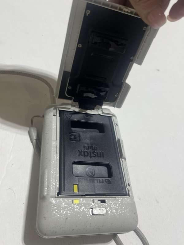 Fujifilm Instax Mini LiPlay 4.9MP Instant Camera - Stone White