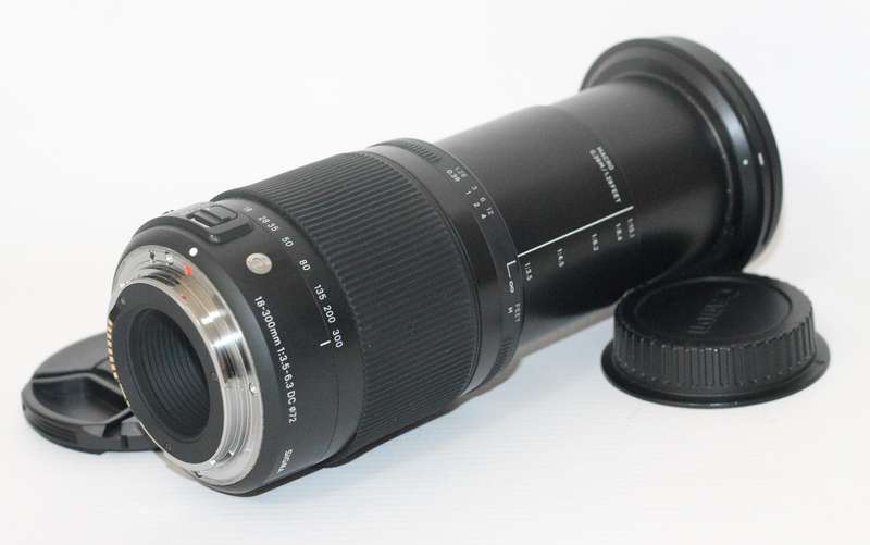 Sigma 18-300mm f/3.5-6.3 DC Macro OS HSM Contemporary Lens for Canon EF