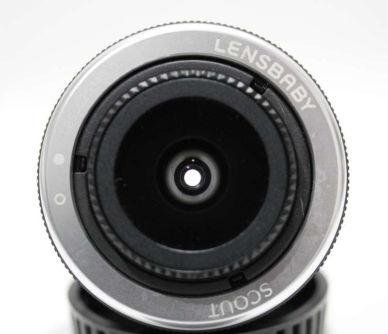 Lensbaby Scout with Fisheye Optic for Canon EF Mount Digital SLR Cameras