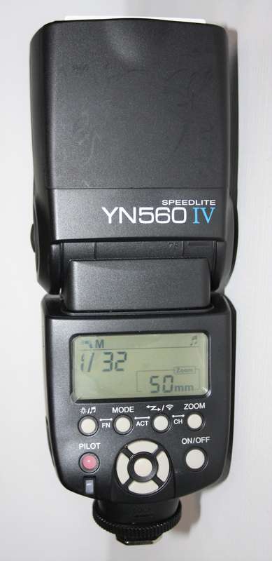 Yongnuo YN560-IV Speedlite Canon Nikon Pentax Olympus Fujifilm Panasonic Digital Cameras