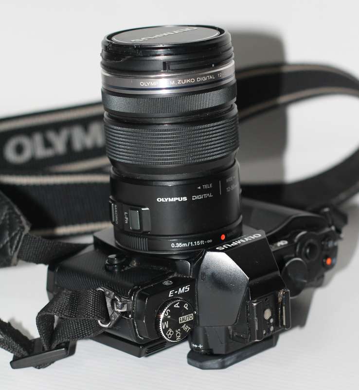 Olympus OM-D E-M5 Camera with 12-50mm f3.5/5.6 Power Zoom Lens