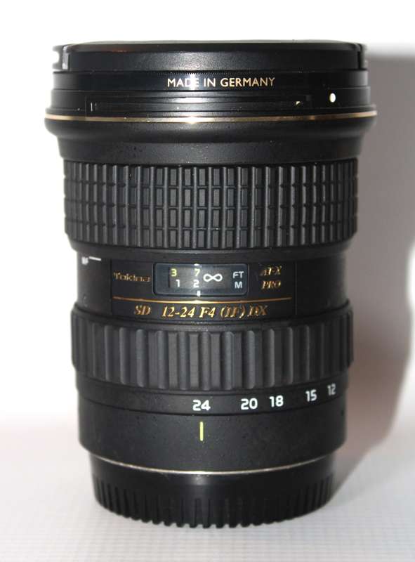 Tokina 12-24mm f/4 AT-X 124 AF Pro DX Lens Wide Zoom