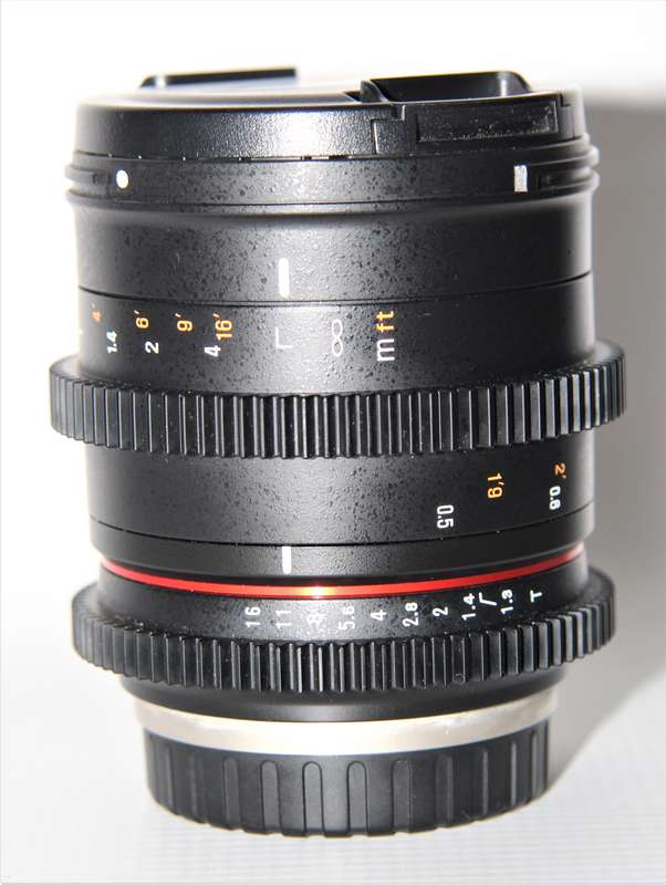SAMYANG 50mm T1.3 AS UMC CS Compact High-Speed Cine Lens for Micro Four Thirds