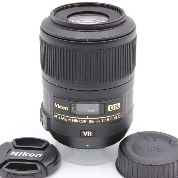Nikon 85mm f/3.5G AF-S DX Micro NIKKOR ED VR Lens