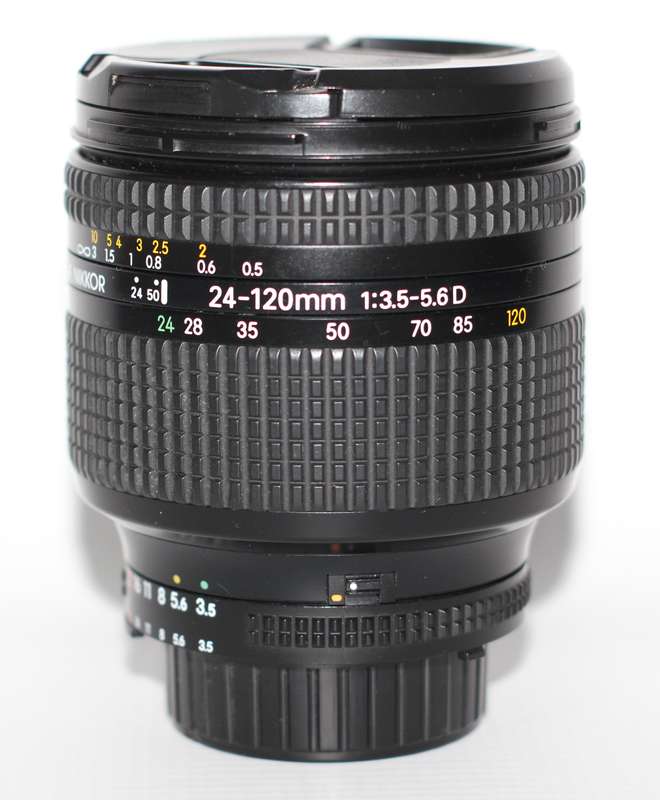 Nikkor 24-120mm f/3.5-5.6D IF AF lens