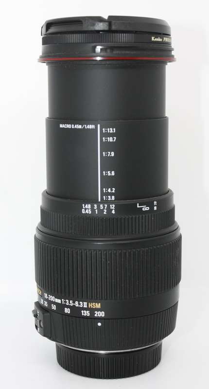Sigma 18-200mm F3.5-6.3 II DC OS HSM Lens for Nikon Digital SLR
