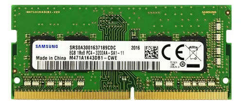 Samsung 8GB 1Rx8 PC4-3200AA-SA1-11 RAM DDR4 3200mhz Laptop RAM