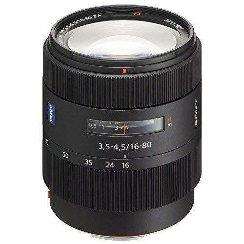 Sony 16-80mm f/3.5-4.5 Carl Zeiss Vario-Sonnar T DT Zoom Lens for Sony Alpha Digital SLR Camera
