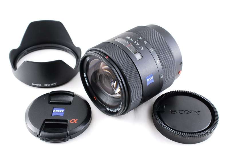 Sony 16-80mm f/3.5-4.5 Carl Zeiss Vario-Sonnar T DT Zoom Lens for Sony Alpha Digital SLR Camera
