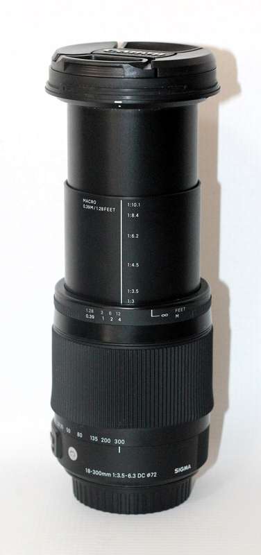Sigma 18-300mm f/3.5-6.3 DC Macro OS HSM Contemporary Lens for Canon EF