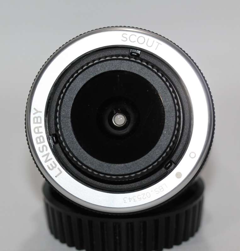 Lensbaby Scout with Fisheye Optic for Canon EF Mount Digital SLR Cameras