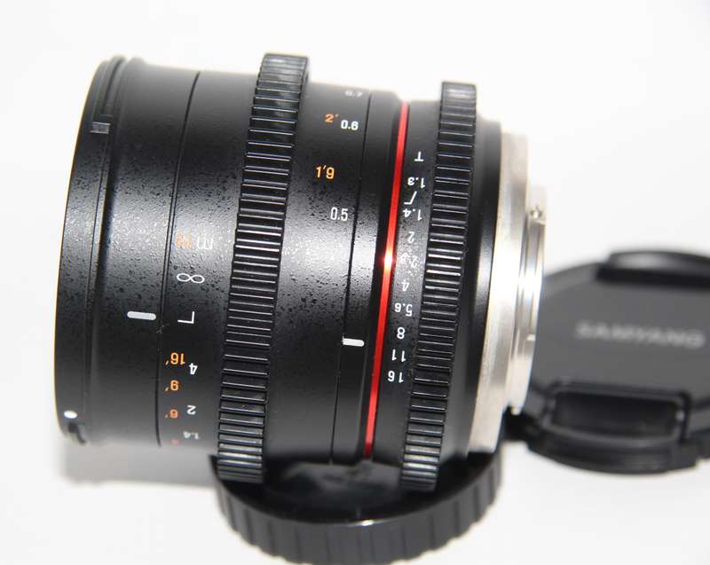 SAMYANG 50mm T1.3 AS UMC CS Compact High-Speed Cine Lens for Micro Four Thirds