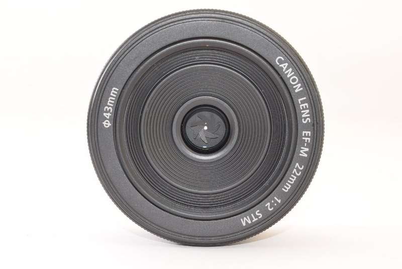 Canon EF-M 22mm f/2 STM Wide Angle Prime Pancake Compact Lens