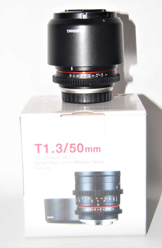 SAMYANG 50mm T1.3 AS UMC CS Compact High-Speed Cine Lens for Micro Four Thirds