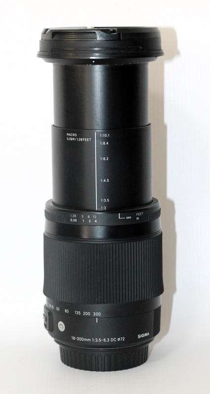 Sigma 18-300mm f/3.5-6.3 DC Macro OS HSM Contemporary Lens for Canon EF