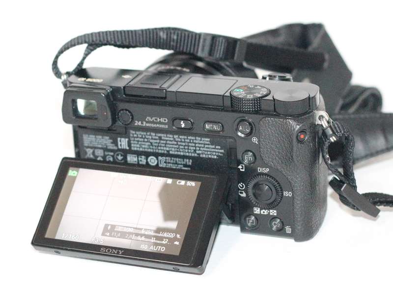 Sony Alpha a6000 Mirrorless Digital Camera with 16-50mm Lens (Black)