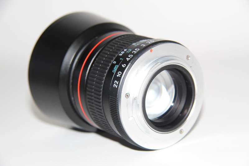 Lightdow 85mm F1.8 Large Aperture Fixed Focus Portrait Macro Manual Focus Camera Lens for Nikon