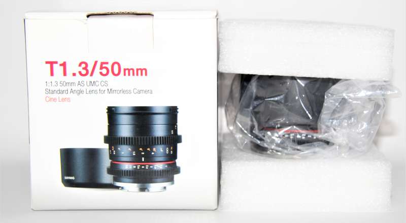 SAMYANG 50mm T1.3 AS UMC CS Compact High-Speed Cine Lens for Micro Four Thirds