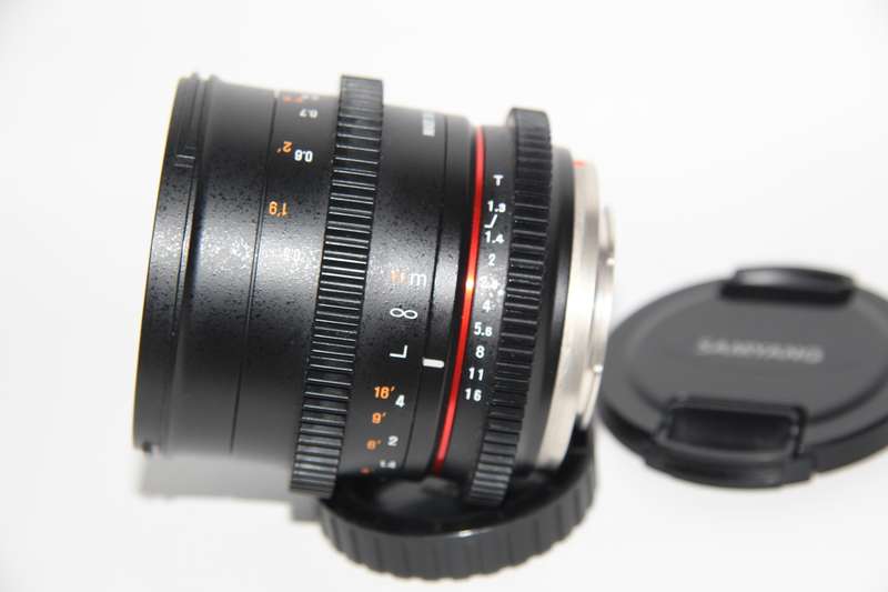 SAMYANG 50mm T1.3 AS UMC CS Compact High-Speed Cine Lens for Micro Four Thirds