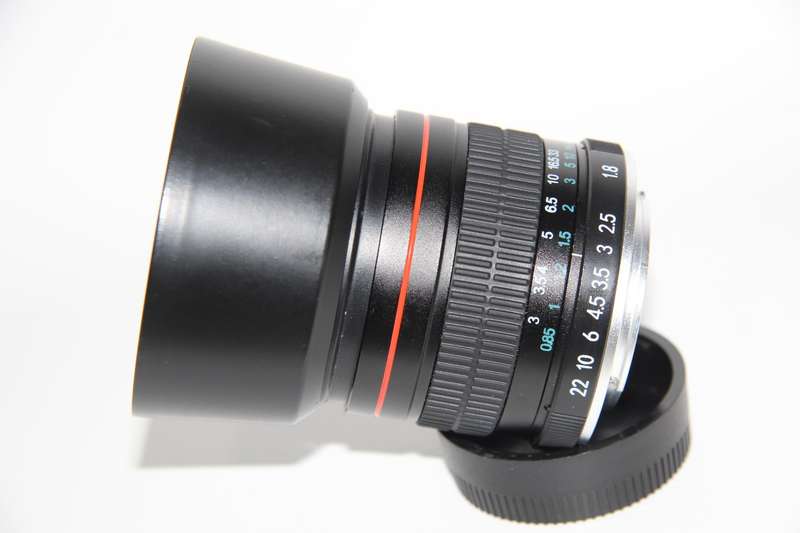 Lightdow 85mm F1.8 Large Aperture Fixed Focus Portrait Macro Manual Focus Camera Lens for Nikon